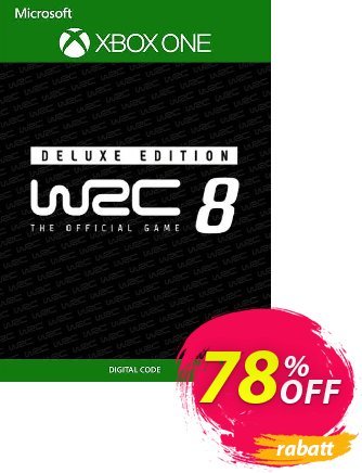 WRC 8 Deluxe Edition FIA World Rally Championship Xbox One (UK) discount coupon WRC 8 Deluxe Edition FIA World Rally Championship Xbox One (UK) Deal 2024 CDkeys - WRC 8 Deluxe Edition FIA World Rally Championship Xbox One (UK) Exclusive Sale offer 