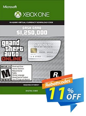 Grand Theft Auto V - Great White Shark Cash Card Xbox One (UK) discount coupon Grand Theft Auto V - Great White Shark Cash Card Xbox One (UK) Deal 2024 CDkeys - Grand Theft Auto V - Great White Shark Cash Card Xbox One (UK) Exclusive Sale offer 