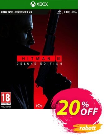 HITMAN 3 Deluxe Edition Xbox One/Xbox Series X|S (EU) discount coupon HITMAN 3 Deluxe Edition Xbox One/Xbox Series X|S (EU) Deal 2024 CDkeys - HITMAN 3 Deluxe Edition Xbox One/Xbox Series X|S (EU) Exclusive Sale offer 