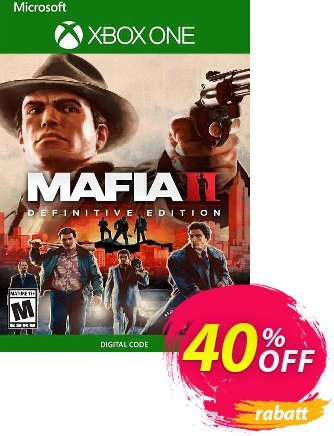 Mafia II: Definitive Edition Xbox One (UK) discount coupon Mafia II: Definitive Edition Xbox One (UK) Deal 2024 CDkeys - Mafia II: Definitive Edition Xbox One (UK) Exclusive Sale offer 