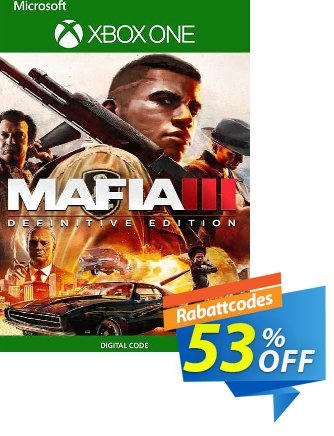 Mafia III: Definitive Edition Xbox One (US) Coupon, discount Mafia III: Definitive Edition Xbox One (US) Deal 2024 CDkeys. Promotion: Mafia III: Definitive Edition Xbox One (US) Exclusive Sale offer 