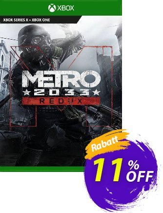 Metro 2033 Redux Xbox One (UK) discount coupon Metro 2033 Redux Xbox One (UK) Deal 2024 CDkeys - Metro 2033 Redux Xbox One (UK) Exclusive Sale offer 