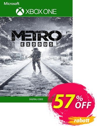 Metro Exodus Xbox One (UK) Coupon, discount Metro Exodus Xbox One (UK) Deal 2024 CDkeys. Promotion: Metro Exodus Xbox One (UK) Exclusive Sale offer 