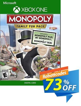 Monopoly Family Fun Pack Xbox One (UK) Coupon, discount Monopoly Family Fun Pack Xbox One (UK) Deal 2024 CDkeys. Promotion: Monopoly Family Fun Pack Xbox One (UK) Exclusive Sale offer 