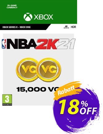 NBA 2K21: 15,000 VC Xbox One discount coupon NBA 2K21: 15,000 VC Xbox One Deal 2024 CDkeys - NBA 2K21: 15,000 VC Xbox One Exclusive Sale offer 
