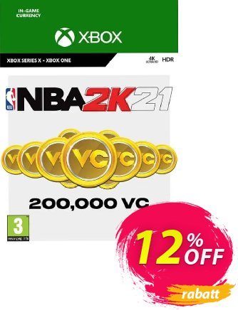 NBA 2K21: 200,000 VC Xbox One Coupon, discount NBA 2K21: 200,000 VC Xbox One Deal 2024 CDkeys. Promotion: NBA 2K21: 200,000 VC Xbox One Exclusive Sale offer 