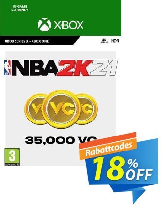 NBA 2K21: 35,000 VC Xbox One discount coupon NBA 2K21: 35,000 VC Xbox One Deal 2024 CDkeys - NBA 2K21: 35,000 VC Xbox One Exclusive Sale offer 