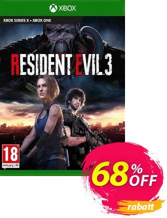 Resident Evil 3 Xbox One (US) Coupon, discount Resident Evil 3 Xbox One (US) Deal 2024 CDkeys. Promotion: Resident Evil 3 Xbox One (US) Exclusive Sale offer 