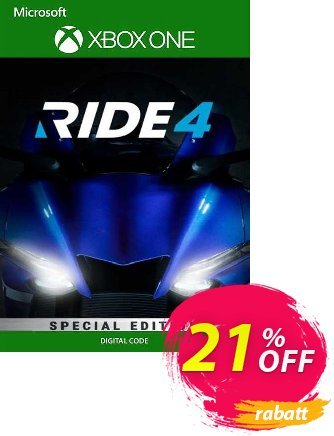 Ride 4 Special Edition Xbox One (UK) Coupon, discount Ride 4 Special Edition Xbox One (UK) Deal 2024 CDkeys. Promotion: Ride 4 Special Edition Xbox One (UK) Exclusive Sale offer 