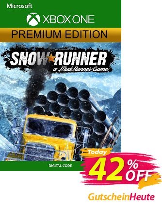 SnowRunner - Premium Edition Xbox One (UK) discount coupon SnowRunner - Premium Edition Xbox One (UK) Deal 2024 CDkeys - SnowRunner - Premium Edition Xbox One (UK) Exclusive Sale offer 