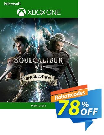 SOULCALIBUR VI Deluxe Edition Xbox One (UK) discount coupon SOULCALIBUR VI Deluxe Edition Xbox One (UK) Deal 2024 CDkeys - SOULCALIBUR VI Deluxe Edition Xbox One (UK) Exclusive Sale offer 
