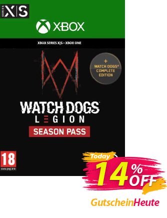 Watch Dogs: Legion Season Pass Xbox One/Xbox Series X|S discount coupon Watch Dogs: Legion Season Pass Xbox One/Xbox Series X|S Deal 2024 CDkeys - Watch Dogs: Legion Season Pass Xbox One/Xbox Series X|S Exclusive Sale offer 