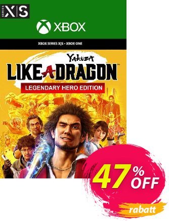 Yakuza: Like a Dragon Legendary Hero Edition  Xbox One/Xbox Series X|S (UK) discount coupon Yakuza: Like a Dragon Legendary Hero Edition  Xbox One/Xbox Series X|S (UK) Deal 2024 CDkeys - Yakuza: Like a Dragon Legendary Hero Edition  Xbox One/Xbox Series X|S (UK) Exclusive Sale offer 