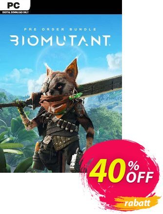 Biomutant + Pre-Order Bonus PC discount coupon Biomutant + Pre-Order Bonus PC Deal 2024 CDkeys - Biomutant + Pre-Order Bonus PC Exclusive Sale offer 