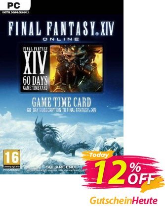 Final Fantasy XIV 14: A Realm Reborn 60 Day Time Card PC (US) discount coupon Final Fantasy XIV 14: A Realm Reborn 60 Day Time Card PC (US) Deal 2024 CDkeys - Final Fantasy XIV 14: A Realm Reborn 60 Day Time Card PC (US) Exclusive Sale offer 