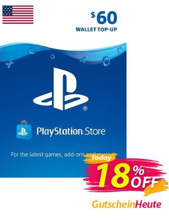 PlayStation Network (PSN) Card - 60 USD (USA) discount coupon PlayStation Network (PSN) Card - 60 USD (USA) Deal 2024 CDkeys - PlayStation Network (PSN) Card - 60 USD (USA) Exclusive Sale offer 