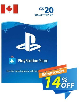 PlayStation Network (PSN) Card - 20 CAD (CANADA) discount coupon PlayStation Network (PSN) Card - 20 CAD (CANADA) Deal 2024 CDkeys - PlayStation Network (PSN) Card - 20 CAD (CANADA) Exclusive Sale offer 