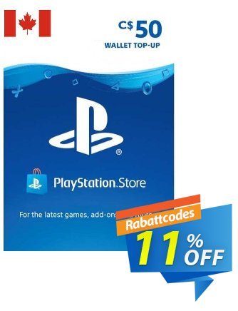 PlayStation Network (PSN) Card - 50 CAD (CANADA) discount coupon PlayStation Network (PSN) Card - 50 CAD (CANADA) Deal 2024 CDkeys - PlayStation Network (PSN) Card - 50 CAD (CANADA) Exclusive Sale offer 