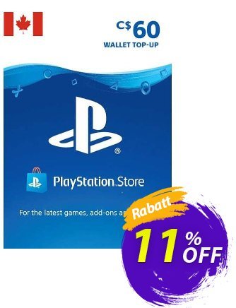 PlayStation Network (PSN) Card - 60 CAD (CANADA) discount coupon PlayStation Network (PSN) Card - 60 CAD (CANADA) Deal 2024 CDkeys - PlayStation Network (PSN) Card - 60 CAD (CANADA) Exclusive Sale offer 