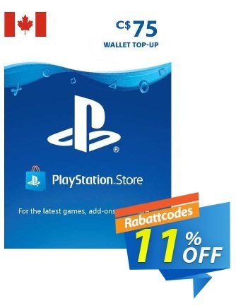 PlayStation Network (PSN) Card - 75 CAD (CANADA) discount coupon PlayStation Network (PSN) Card - 75 CAD (CANADA) Deal 2024 CDkeys - PlayStation Network (PSN) Card - 75 CAD (CANADA) Exclusive Sale offer 