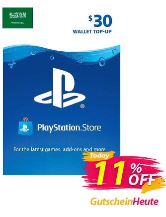PlayStation Network (PSN) Card - 30 USD (KSA) discount coupon PlayStation Network (PSN) Card - 30 USD (KSA) Deal 2024 CDkeys - PlayStation Network (PSN) Card - 30 USD (KSA) Exclusive Sale offer 