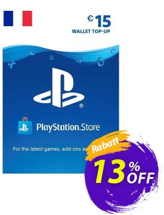 PlayStation Network (PSN) Card - 15 EUR (FRANCE) discount coupon PlayStation Network (PSN) Card - 15 EUR (FRANCE) Deal 2024 CDkeys - PlayStation Network (PSN) Card - 15 EUR (FRANCE) Exclusive Sale offer 