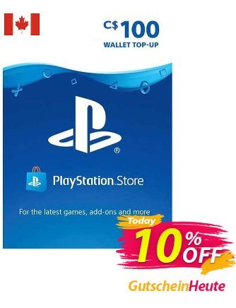 PlayStation Network (PSN) Card - 100 CAD (CANADA) discount coupon PlayStation Network (PSN) Card - 100 CAD (CANADA) Deal 2024 CDkeys - PlayStation Network (PSN) Card - 100 CAD (CANADA) Exclusive Sale offer 