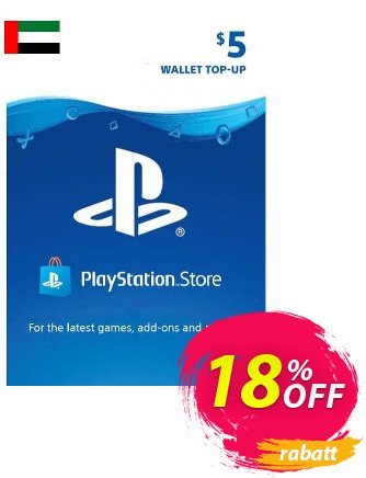 PlayStation Network (PSN) Card - 5 USD (UAE) discount coupon PlayStation Network (PSN) Card - 5 USD (UAE) Deal 2024 CDkeys - PlayStation Network (PSN) Card - 5 USD (UAE) Exclusive Sale offer 