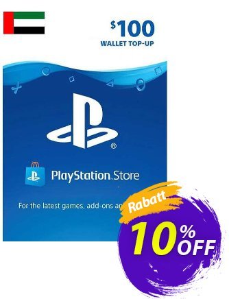 PlayStation Network (PSN) Card - 100 USD (UAE) discount coupon PlayStation Network (PSN) Card - 100 USD (UAE) Deal 2024 CDkeys - PlayStation Network (PSN) Card - 100 USD (UAE) Exclusive Sale offer 