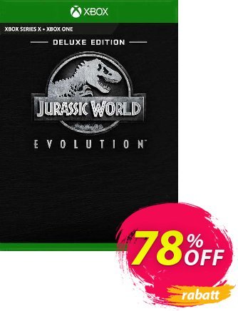 Jurassic World Evolution - Deluxe Bundle Xbox One (UK) discount coupon Jurassic World Evolution - Deluxe Bundle Xbox One (UK) Deal 2024 CDkeys - Jurassic World Evolution - Deluxe Bundle Xbox One (UK) Exclusive Sale offer 