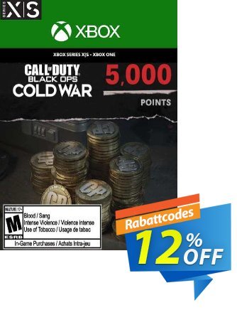 Call of Duty: Black Ops Cold War - 5000 Points Xbox One/ Xbox Series X|S discount coupon Call of Duty: Black Ops Cold War - 5000 Points Xbox One/ Xbox Series X|S Deal 2024 CDkeys - Call of Duty: Black Ops Cold War - 5000 Points Xbox One/ Xbox Series X|S Exclusive Sale offer 