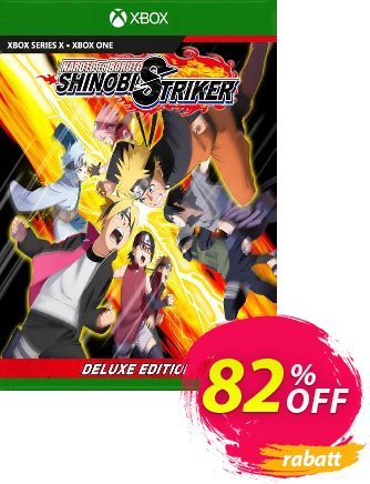 Naruto To Buruto Shinobi Striker Deluxe Edition Xbox One (UK) discount coupon Naruto To Buruto Shinobi Striker Deluxe Edition Xbox One (UK) Deal 2024 CDkeys - Naruto To Buruto Shinobi Striker Deluxe Edition Xbox One (UK) Exclusive Sale offer 
