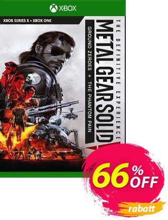 Metal Gear Solid V: The Definitive Experience Xbox One (UK) discount coupon Metal Gear Solid V: The Definitive Experience Xbox One (UK) Deal 2024 CDkeys - Metal Gear Solid V: The Definitive Experience Xbox One (UK) Exclusive Sale offer 