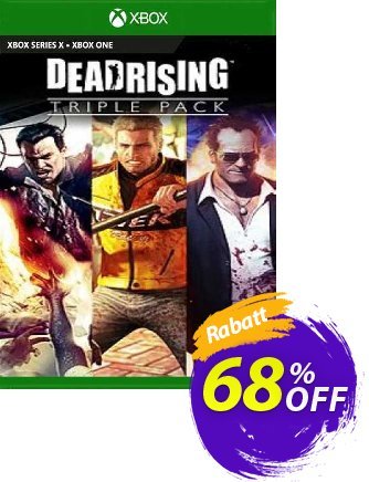Dead Rising Triple Bundle Pack Xbox One (UK) Coupon, discount Dead Rising Triple Bundle Pack Xbox One (UK) Deal 2024 CDkeys. Promotion: Dead Rising Triple Bundle Pack Xbox One (UK) Exclusive Sale offer 