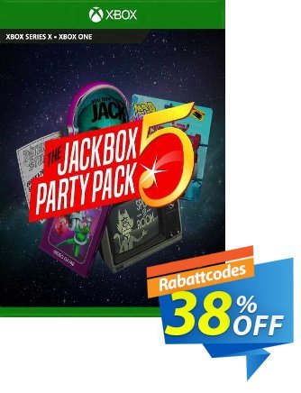 The Jackbox Party Pack 5 Xbox One (UK) Coupon, discount The Jackbox Party Pack 5 Xbox One (UK) Deal 2024 CDkeys. Promotion: The Jackbox Party Pack 5 Xbox One (UK) Exclusive Sale offer 