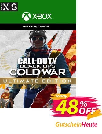 Call of Duty Black Ops Cold War - Ultimate Edition Xbox One (WW) Coupon, discount Call of Duty Black Ops Cold War - Ultimate Edition Xbox One (WW) Deal 2024 CDkeys. Promotion: Call of Duty Black Ops Cold War - Ultimate Edition Xbox One (WW) Exclusive Sale offer 
