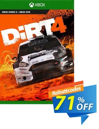 DiRT 4 Xbox One (UK) Coupon, discount DiRT 4 Xbox One (UK) Deal 2024 CDkeys. Promotion: DiRT 4 Xbox One (UK) Exclusive Sale offer 