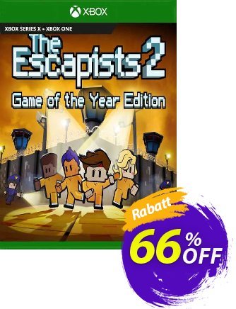 The Escapists 2 - GOTY Xbox One (UK) Coupon, discount The Escapists 2 - GOTY Xbox One (UK) Deal 2024 CDkeys. Promotion: The Escapists 2 - GOTY Xbox One (UK) Exclusive Sale offer 