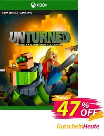 Unturned Xbox One (UK) Coupon, discount Unturned Xbox One (UK) Deal 2024 CDkeys. Promotion: Unturned Xbox One (UK) Exclusive Sale offer 