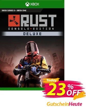 Rust Console Edition - Deluxe Edition Xbox One (US) Coupon, discount Rust Console Edition - Deluxe Edition Xbox One (US) Deal 2024 CDkeys. Promotion: Rust Console Edition - Deluxe Edition Xbox One (US) Exclusive Sale offer 