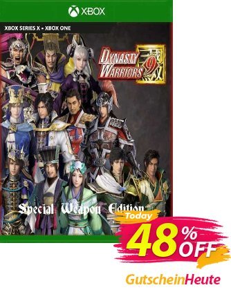 Dynasty Warriors 9 Special Weapon Edition Xbox One (UK) Coupon, discount Dynasty Warriors 9 Special Weapon Edition Xbox One (UK) Deal 2024 CDkeys. Promotion: Dynasty Warriors 9 Special Weapon Edition Xbox One (UK) Exclusive Sale offer 