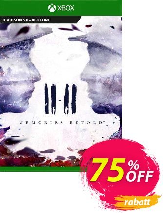 11-11 Memories Retold Xbox One (UK) Coupon, discount 11-11 Memories Retold Xbox One (UK) Deal 2024 CDkeys. Promotion: 11-11 Memories Retold Xbox One (UK) Exclusive Sale offer 