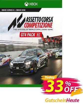 Assetto Corsa Competizione GT4 Pack Xbox One (UK) Coupon, discount Assetto Corsa Competizione GT4 Pack Xbox One (UK) Deal 2024 CDkeys. Promotion: Assetto Corsa Competizione GT4 Pack Xbox One (UK) Exclusive Sale offer 