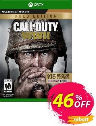 Call of Duty: WWII - Gold Edition Xbox One (EU) discount coupon Call of Duty: WWII - Gold Edition Xbox One (EU) Deal 2024 CDkeys - Call of Duty: WWII - Gold Edition Xbox One (EU) Exclusive Sale offer 