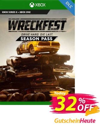 Wreckfest Season Pass Xbox One - UK  Gutschein Wreckfest Season Pass Xbox One (UK) Deal 2024 CDkeys Aktion: Wreckfest Season Pass Xbox One (UK) Exclusive Sale offer 