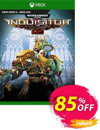 Warhammer 40000: Inquisitor - Martyr Xbox One (UK) discount coupon Warhammer 40000: Inquisitor - Martyr Xbox One (UK) Deal 2024 CDkeys - Warhammer 40000: Inquisitor - Martyr Xbox One (UK) Exclusive Sale offer 