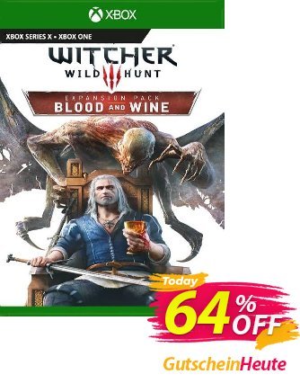 The Witcher 3 Wild Hunt – Blood and Wine Xbox One (UK) discount coupon The Witcher 3 Wild Hunt – Blood and Wine Xbox One (UK) Deal 2024 CDkeys - The Witcher 3 Wild Hunt – Blood and Wine Xbox One (UK) Exclusive Sale offer 