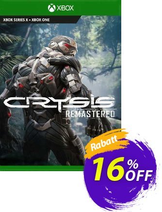 Crysis Remastered Xbox One (US) Coupon, discount Crysis Remastered Xbox One (US) Deal 2024 CDkeys. Promotion: Crysis Remastered Xbox One (US) Exclusive Sale offer 