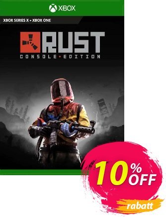 Rust Console Edition Xbox One (EU) Coupon, discount Rust Console Edition Xbox One (EU) Deal 2024 CDkeys. Promotion: Rust Console Edition Xbox One (EU) Exclusive Sale offer 