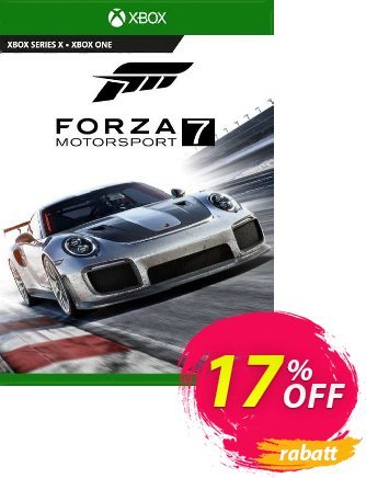 Forza Motorsport 7 Standard Edition Xbox One (EU) Coupon, discount Forza Motorsport 7 Standard Edition Xbox One (EU) Deal 2024 CDkeys. Promotion: Forza Motorsport 7 Standard Edition Xbox One (EU) Exclusive Sale offer 